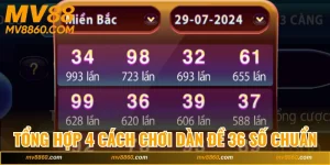 Cách chơi dàn đề 36 số theo hình tam giác